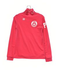 【ランクＡ美品！】パーリーゲイツ｜レディース｜0 (S相当)｜長袖カットソー｜中古ゴルフ用品