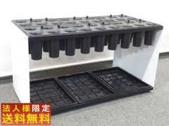 【法人限定関東のみ送料無料】 傘立て イトーキ ITOKI カサ立て 傘たて 36人用 本用 傘立 カサたて かさ立て ホワイト色 36マス 36本 36本立【中古オフィス家具】【中古】