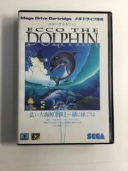 MD　メガドライブ　エコー・ザ・ドルフィン　ソフト無し　☆10741