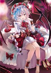 東方project レミフラ　パジャマ　美少女　クリアファイル　VY17 新品】東方Project クリアファイル レミリア_そらに / 愛の枷