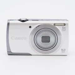 Canon キヤノン デジタルカメラ PowerShot A3500 IS(シルバー) 広角