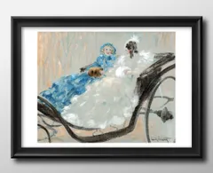 ルイ・イカール　エッチング 【four Dears】1929年　直筆サインあり Lot0284】サッフォー 他（2点セット） - ルイ・イカール | 第