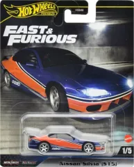 【中古】ミニカー 1/64 日産シルビア (S15) 「Hot Wheels ワイルド・スピード」 [HYP73-9866]