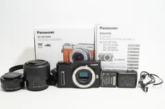 C081036)PanasoniC DMC GF10ミラーレス一眼　ダブルレンズキット