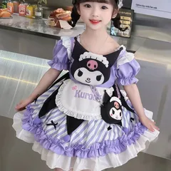 ドレス セット クロミ コスプレ ハロウィン 子供 子供用 紫