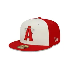 NEWERA CAP ニューエラ キャップ 59FIFTY オンフィールド 2024 MLB City Connect ロサンゼルス・エンゼルス クロームホワイト / レッド メンズ 男性 帽子 ハット 小物 国内正規品 正規取扱店 NEW ERA