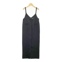 NOBLE ノーブル スピックアンドスパン スラブオックスロングサロペットスカート ワンピース 新品同様 22-060-240-1042-2-0 タグ付き スカート IL15796■