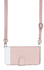 iPhone14plus ケース 手帳型 アイフォン14 プラス スマホケース スマホショルダー レザー ストラップ リボン りぼん かわいい おしゃれ  調節可能 130cm  カラー04