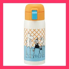 ★子供に大人気★ワンタッチマグボトル 350ml 【ムーミン カラフル】 ステン