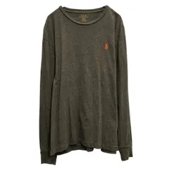 POLO RALPH LAUREN 長袖 Tシャツ S モスグリーン ポロラルフローレン ロンT ロングTシャツ 古着卸 アメリカ仕入 a703-6093