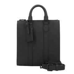 ルイヴィトン サックプラクロス モノグラムアンプラント トートバッグ レザー M21884 ブラック メンズ  LOUIS VUITTON  中古 ルイヴィトン  ルイ ヴィトン