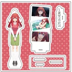【中古】アクリルスタンド・アクリルパネル 05.中野五月(公式イラスト) アクリルフィギュアプレート 「五等分の花嫁∽」