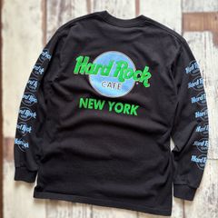 Hard Rock CAFE NEW YORK ロングTシャツ　USA製 Mサイズ