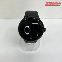 Google Pixel Watch グーグルピクセルウォッチ スマートウォッチ 腕時計 本体 ブラック 充電ケーブル付き 通電確認済 ミスマ店