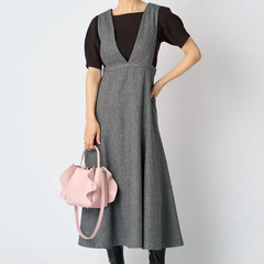【未使用】CELFORD（セルフォード）バリエーションジャンパースカート｜andGIRL 2024年秋号 掲載｜38サイズ