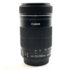 キヤノン Canon EF-S 55-250mm F4-5.6 IS STM 一眼カメラ用レンズ（オートフォーカス） 【中古】