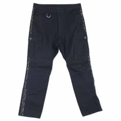 ROEN ロエン 72033014 サイドライン パラシュート カーゴ パンツ ブラック系 32【中古】のサムネイル