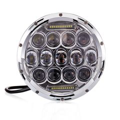 新品ハーレー LEDヘッドライト 7インチ hi/loビーム 75W LED ジープ