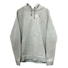 NIKE プリントスウェット パーカー Lライトグレー ナイキ 裏起毛 スウッシュ 古着卸 アメリカ仕入 a709-5055