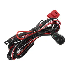 リレーハーネス 12v 40A リレー配線キット 作業灯 フォグランプスイッチ