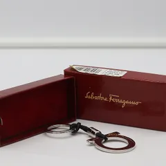 箱付 良品 フェラガモ キーリング キーチェーン アクセサリー ブランド小物 IGR 2000000 NSK