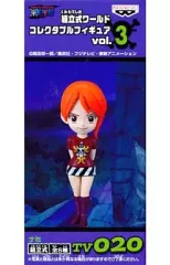 【中古】フィギュア ナミ「ワンピース」組立式ワールドコレクタブルフィギュアvol.3 TV020