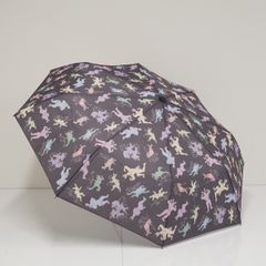 Vivienne Westwood 日傘 パゴダ 刺繍 ブラック 総柄 美品 ヴィヴィアンウエストウッド 中古 / 総柄刺繍パゴダ日傘 黒 H-25