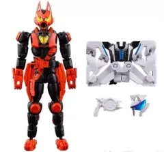 【中古】フィギュア 仮面ライダーギーツ ブーストフォームマークII＆レーザーブーストフォーム 「仮面ライダーギーツ」 リボルブチェンジフィギュア プレミアムバンダイ限定
