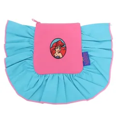 【メール便】リトルマーメイド ミニポーチ フリルポーチ ディズニープリンセス スモールプラネット 小物入れ ノスタルジカシリーズ キャラクター グッズ 