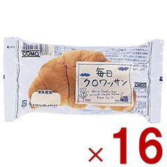 コモ 毎日クロワッサン 毎日 クロワッサン 朝食 間食 como 常温 保存 パン 長期保存 38g ロングライフパン 16個