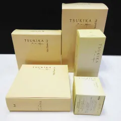 未使用 TSUKIKA つき華 5点 まとめ メナード 5点 ミニボトルセット しっとり Menard ミルクローションA  100ml クリームA 30ｇ つき華トラベルキット コスメ スキンケア 基礎化粧品 保管品 E002LF