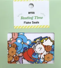 【中古】シール・ステッカー BTS(防弾少年団) フレークシール(Resting time) 「BT21」