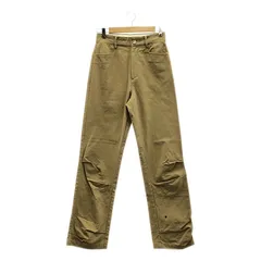 ADER ERROR / アーダーエラー | 2020AW | ステッチ プリント チノパンツ | 1 | ベージュ | メンズ