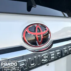 【松印】車種専用 エンブレムフィルム (リアメーカー) トヨタ ランドクルーザープラド TRJ150W GRJ150W GRJ151W  GDJ150W GDJ151W J150