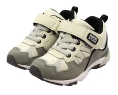 ムーンスター キャロット スニーカー 子供靴 キッズ シューズ 男の子 履きやすい moonstar MS C2335 グレイ