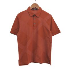 BLACK LABEL チェック柄ポロシャツ ブラウン Mサイズ - メルカリ