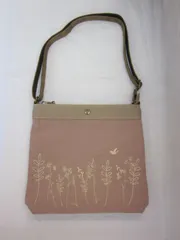 レディース　ショルダーバッグ　chiemisacs CRAFT  チエミサックス　6239　ピンク　カジュアル