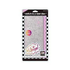 ALLONE(アローン) Nintendo Switch 用 フェルトポーチ #Unipo おしゃれ かわいい 耐衝撃 コンパクト (バイオレット)