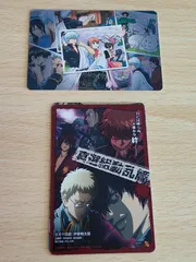 aca233 銀魂 カードガム 土方 沖田 伊東 高杉　No.023 キャラシール 坂田銀時 神楽