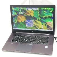 超美品 Wi-Fi有 HP 高性能ノートパソコン ZBook Studio G3 第6世代 Core i7 32GB 高速SSD 無線LAN NVIDIA Win11Pro64bit Office済 即使用可