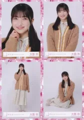 【中古】生写真(乃木坂46) ◇大園玲/櫻坂46ランダム生写真【2022年 もこもこパジャマ衣装】 4種コンプリートセット