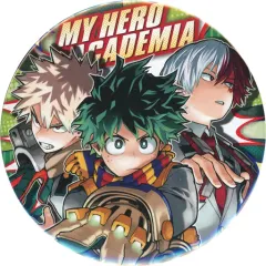 【中古】バッジ・ピンズ 緑谷出久＆爆豪勝己＆轟焦凍(第26巻表紙) 「僕のヒーローアカデミア展 DRAWING SMASH コレクション缶バッジBIG 最強トリオVer.」