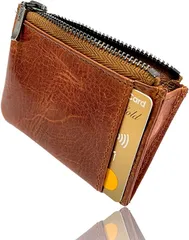 革ICHI 小銭入れ メンズ 本革 持ちたいのは小銭とカード２枚( キャメル)