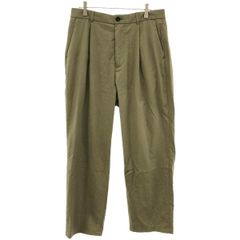 Steven Alan スティーブンアラン NYLN/OX SUPER BAGGY TAPERED PANTS ナイロンスーパーバギーテーパード 8114-173-0629 カーキ M