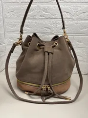 Hashibami　バイカラー　ショルダーバッグ