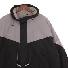 00's コロンビア 中綿ナイロンジャケット マウンテンパーカー 古着 メンズUS-3XLサイズ ブラック系 jc-0155