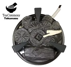 ☆桑色置炉 在銘 丸釜 釜鐶 炉用600w炭型電熱器 送料込み ☆桑色置炉 在銘 丸釜 釜鐶 炉用600w炭型電熱