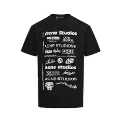 【今日WTO】Acne Studios 25ss マルチロゴフルプリント半袖-IN01