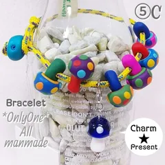 ⑤C・19㎝ 新品★ボルダリング★ブレスレット／SANGA★キノコ