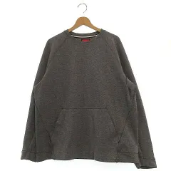 ナイキ NIKE トレーナー テックフリースクルー 805141-091 XL グレー ■GY01